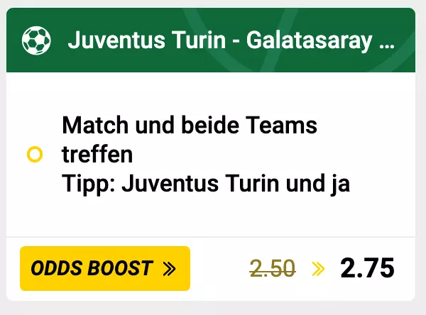Juventus Turin – Galatasaray Istanbul
