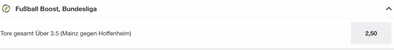 Betway Quotenboost